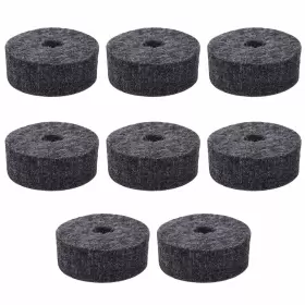 729043999897 A-XCTOE Round Cymbal Stand Felt Washer Drum Set