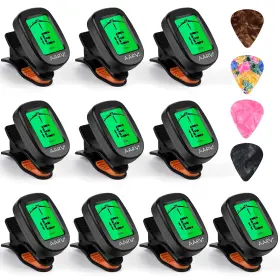 AARVIGT10 AARVI Guitar Tuner Clip Digital Chromatic