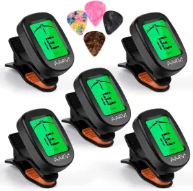 AV-03 AARVI Clip Guitar Tuner Pack
