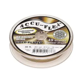 2670BS ACCUFLEX Beading Wire Goldplated