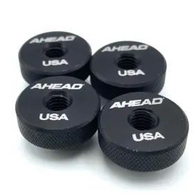 Ahsn-blk AHEAD Nuts Knurled Cymbal Washer