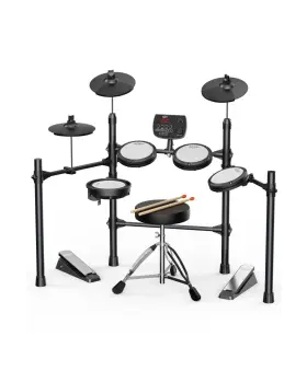 ADD20 AIJOY Drum Set Beginners Mesh Pads