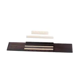804589296126 ALNICOV Rosewood Guitar Bridge Cattle Bone Nut