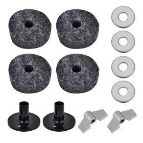 ALOMEJOREQI7PSH18G ALOMEJOR Drumset Cymbal Stand Felts Clutch