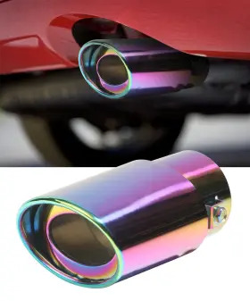 377PQZ001 AOCISKA Car Exhaust Tip Steel Finish Exhaus