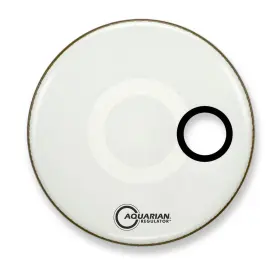 RSM16WH AQUARIAN Drumheads Regulator Bass Drum Head RSM16WH AQUARIAN Drumheads Regulator Bass Drum Head