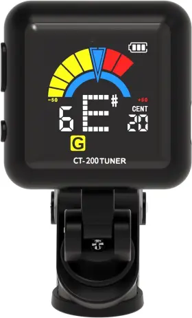 AT102 AUPHY Guitar Tuner Rechargeable Chromatic Clip AT102 AUPHY Guitar Tuner Rechargeable Chromatic Clip