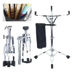 USG4020008 AWLIYE Snare Drum Stand Sticks Holder Double Fi USG4020008 AWLIYE Snare Drum Stand Sticks Holder Double Fi