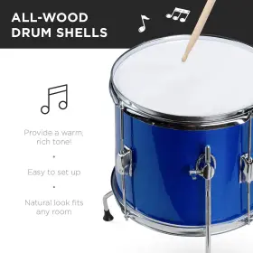 SKY5566 BEST CHOICE PRODUCTS Kids Drum Set Junior #3
