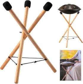 16594982742921 BIBABALA Handpan Drum Stand Steel Tongue Solid