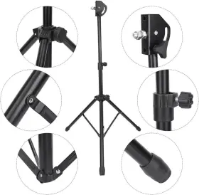 738585994291 BNINETEENTEAM Tripod Dumb Drum Stand Pad Rack #3