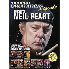 HL-356664 BOOK Drummer Legends Magazine Neil Peart