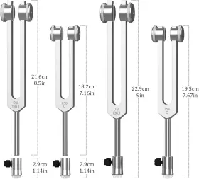 DD-E136 BRAND Didibirdi Tuning Fork Set Om Natural Gemstone #2