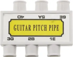 GPP6TMR-1 GUITAR Outstanding Pitch Pipe Tones Reeds Abs
