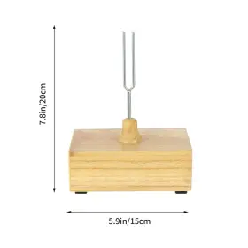 32PV2070X3 GUITAR Hemobllo Tuner Tuning Fork Virbration Wood #2 32PV2070X3 GUITAR Hemobllo Tuner Tuning Fork Virbration Wood #2
