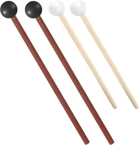 705778 DRUM Liqwei Steel Tongue Rubber Xylophone Mallet Wood