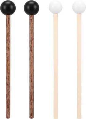 715241 DRUM Mbaiyo Steel Tongue Mallets