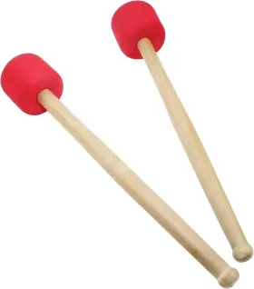 QZD059 BASS Murtenze Drum Mallet Stick Wool Felt Head #2 QZD059 BASS Murtenze Drum Mallet Stick Wool Felt Head #2
