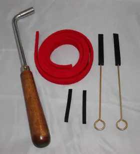 4334263083 SCHAFF Piano Tuning Hammer Mute Gooseneck Kit