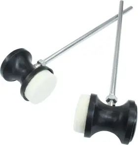 0945 BASS Double Kick Drum Pedal Beater Mallet Dual Pack