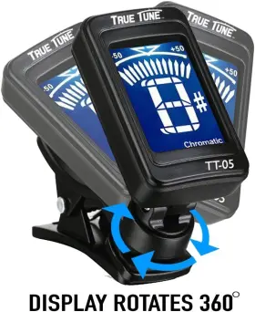 TT-05 GUITAR Tune Lcd Clip Chromatic Tuner Bass Ukulele #3
