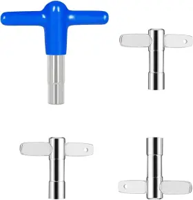 744759878687 STANDARD Drum Tuning Key Hole Steel Pack