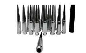 SPT5458C32 BRONSON BUILT Spike Lug Nuts Tall Spiked Set