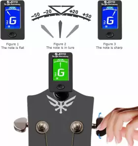 4353983592 BROTOU Guitar Tuner Clip Capo #3