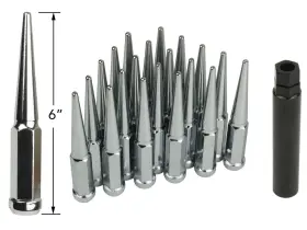 SPX-1415 BWA Tall Spike Lug Nuts Key