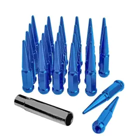 SLN61-ES12125-118BU24 CA SUPPLIES Set Spike Lug Nuts