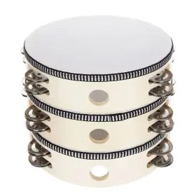 Wwus-tambourine CERTBUY Pack Wood Drum Tambor
