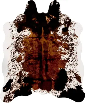 R193021 CONBEN Cowhide Rug Slip Backing Cow Print R193021 CONBEN Cowhide Rug Slip Backing Cow Print