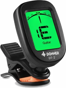 DT-2 DONNER Guitar Tuner Clip Accurate Chromatic Acoustic