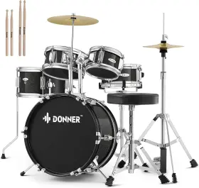 EDS-220MBE DONNER Kid Drum Beginners Metallic