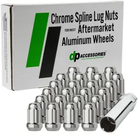 DFOBRO03A-CH-1 DPACCESSORIES Lug Nuts Ford Bronco Spline