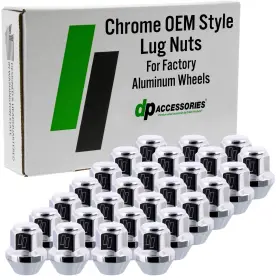 DFOBRO06F-CH-1 DPACCESSORIES Lug Nuts Ford Bronco Sty