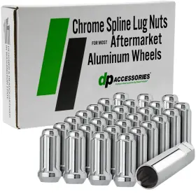DFOBRR06A-CH-1 DPACCESSORIES Lug Nuts Ford Bronco Raptor