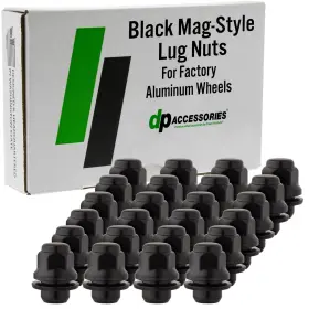DTOTAC03F-BK-1 DPACCESSORIES Lug Nuts Toyota Tacoma