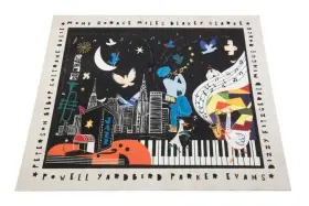 01462188 DRUM N BASE Club Jazz Night Rug 01462188 DRUM N BASE Club Jazz Night Rug