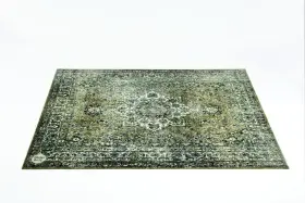 Vpclb-grn DRUM N BASE Persian Rug