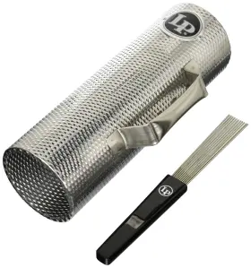 Drum Workshop Lp305 Latin Percussion Merengue Guiro Silver Black