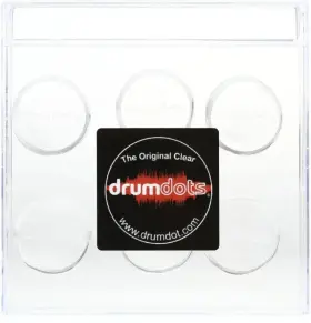 DDM6PK DRUMDOTS Mini Drum Dampeners Pack DDM6PK DRUMDOTS Mini Drum Dampeners Pack