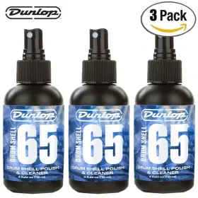 6444-X3 DUNLOP Formula Drum Polish Cleaner 6444-X3 DUNLOP Formula Drum Polish Cleaner
