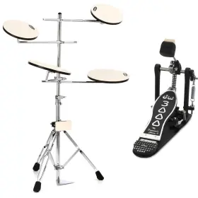 DWCPPADTS5BUN DW Pad Set Stand Kick Pedal DWCPPADTS5BUN DW Pad Set Stand Kick Pedal