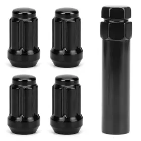 FF-8N002P-4 DYNOFIT Wheel Lug Nuts Spline Lugnuts Aftermark