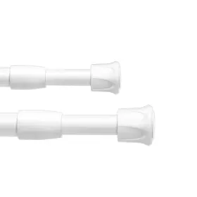 STENSIONROD15.7 EBONEE Pack Spring Curtain Rod Cupboard Bars