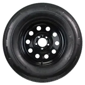 58960-1 ECUSTOMRIM Radial Trailer Tire Rim Bla