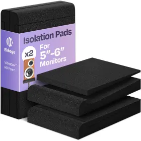 850043866848 EKKOGO Studio Monitor Isolation Pads Acoustic
