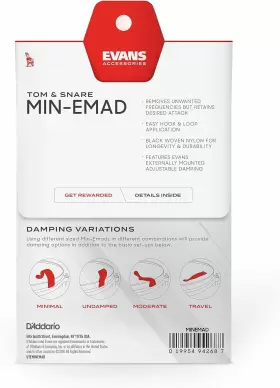 019954942687 EVANS Minemad Tom Snare Damping #3