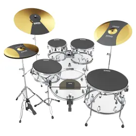 Sosetfsn EVANS Soundoff Drum Mute Box Pad Set Pack